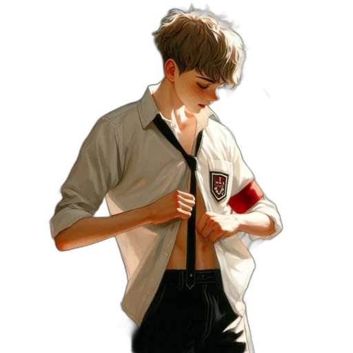 jacket, concept art, oil painting, photorealistic transparent PNG cut-out