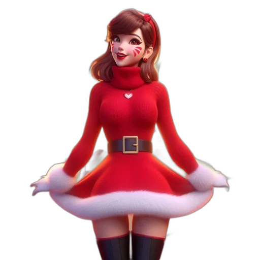 dress, staff, 3d render, concept art transparent PNG cut-out