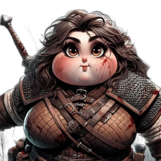 face, fantasy art, concept art, comic book art transparent PNG cut-out