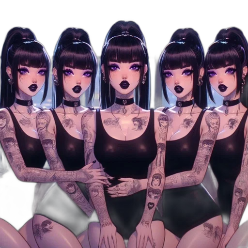 concept art, cyberpunk, fantasy art, anime transparent PNG cut-out