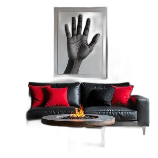 furniture, photorealistic, 3d render, concept art transparent PNG cut-out