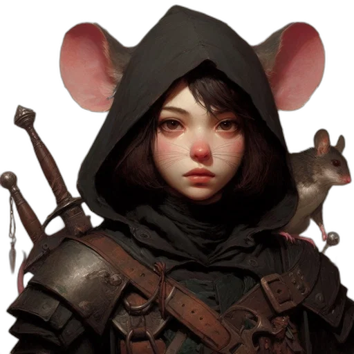 jacket, face, mask, staff transparent PNG cut-out