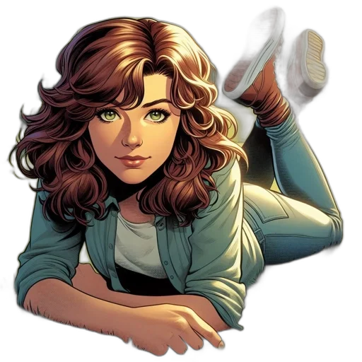 staff, comic book art, concept art, cartoon transparent PNG cut-out