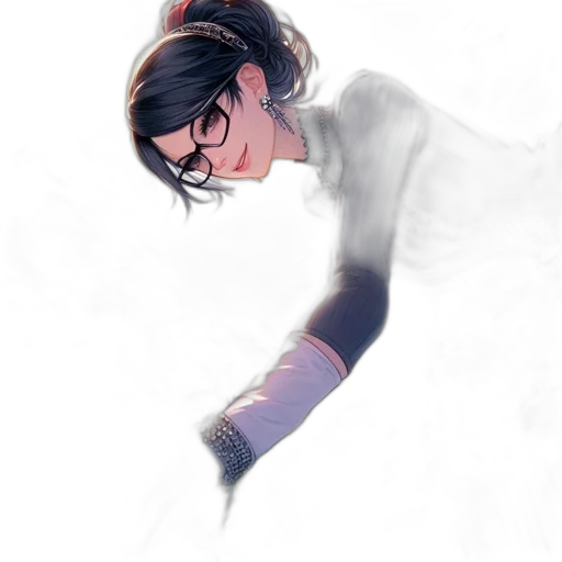 staff, robot, weapon, dress transparent PNG cut-out