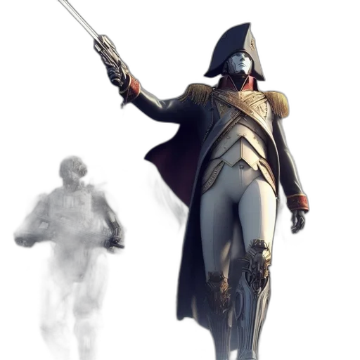 sword, weapon, staff, jacket transparent PNG cut-out