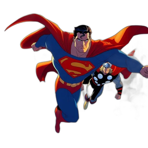 comic book art, concept art, cartoon, 3d render transparent PNG cut-out