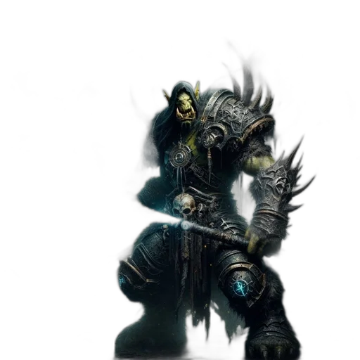 mask, staff, robot, creature transparent PNG cut-out