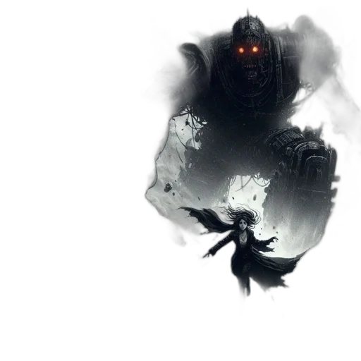 creature, mask, concept art, fantasy art transparent PNG cut-out