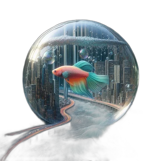 umbrella, dragon, creature, animal transparent PNG cut-out