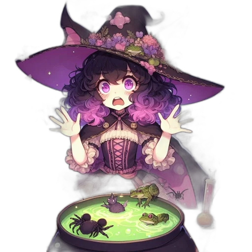 staff, hat, creature, mask transparent PNG cut-out