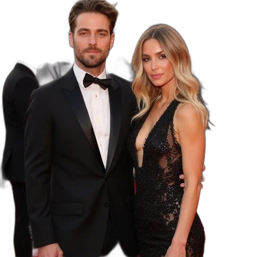 dress, couple, jared, hannah transparent PNG cut-out