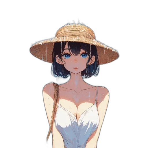 dress, hat, umbrella, crown transparent PNG cut-out