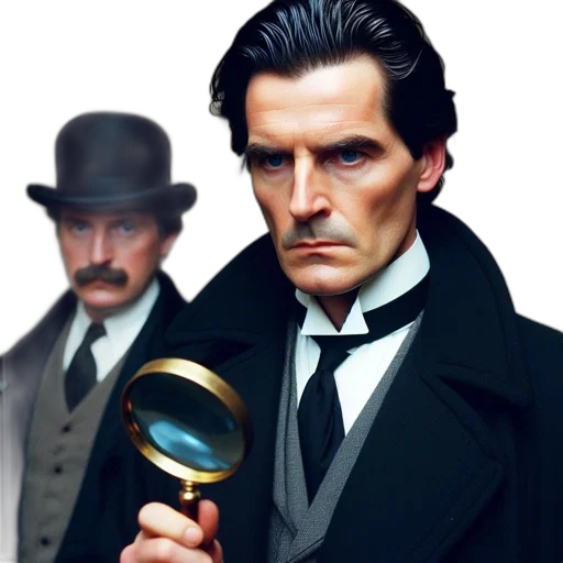 hat, face, concept art, comic book art transparent PNG cut-out