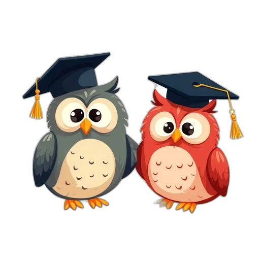 3d render, photorealistic, colorful, graduation transparent PNG cut-out