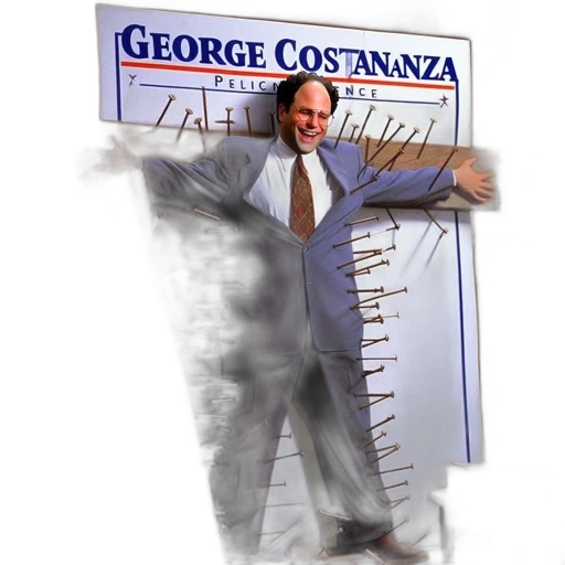 staff, jacket, george, costanza transparent PNG cut-out