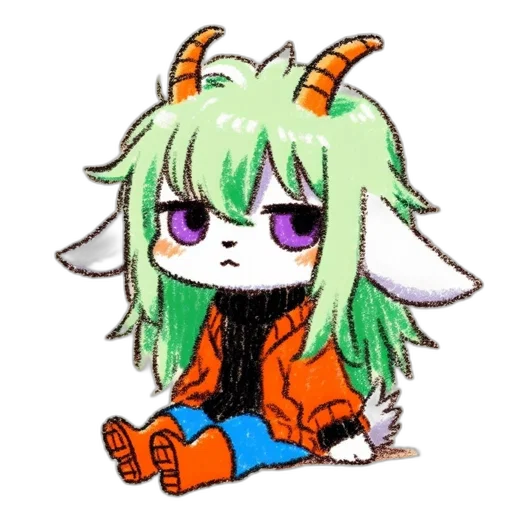 dragon, creature, animal, staff transparent PNG cut-out