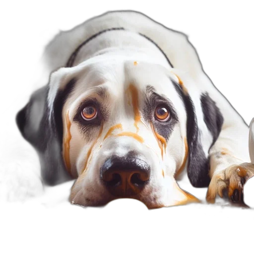animal, face, photorealistic, watercolor transparent PNG cut-out
