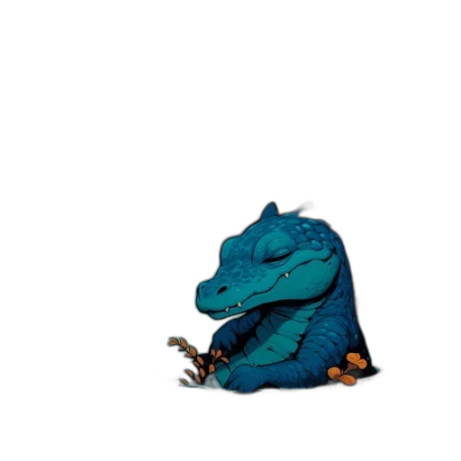 dragon, creature, animal, hat transparent PNG cut-out