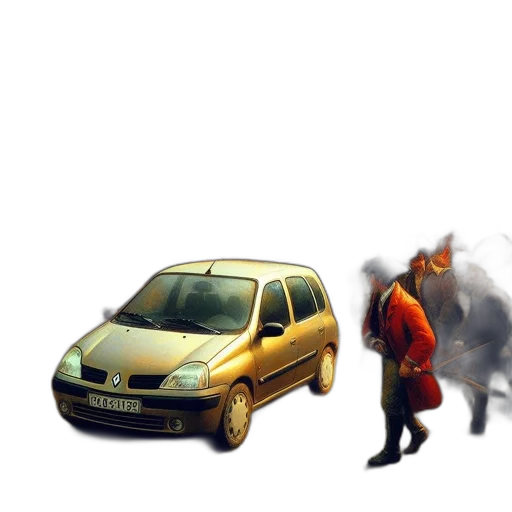car, dragon, animal, robot transparent PNG cut-out