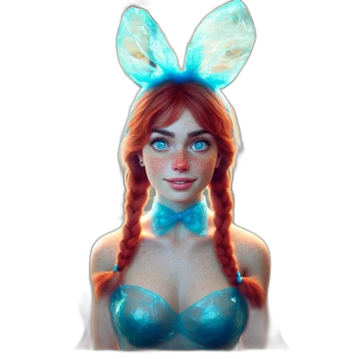 dress, mask, face, pixel art transparent PNG cut-out