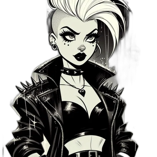 jacket, comic book art, cartoon, concept art transparent PNG cut-out