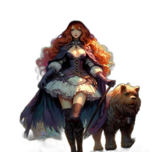dress, fantasy art, concept art, pixel art transparent PNG cut-out