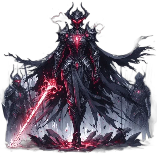 dragon, sword, staff, weapon transparent PNG cut-out