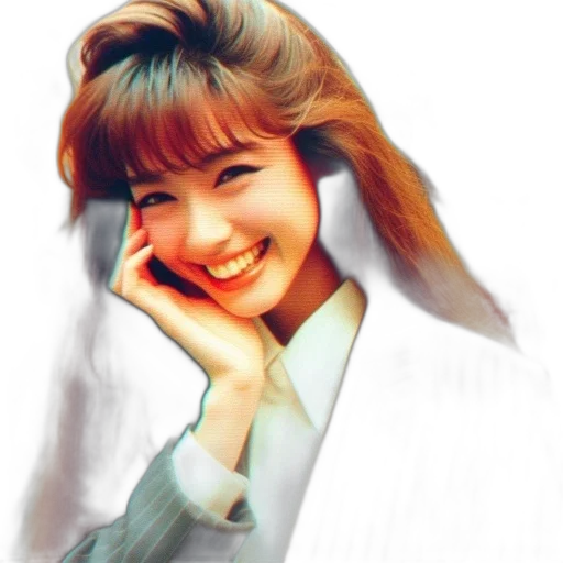 face, photorealistic, oil painting, cartoon transparent PNG cut-out