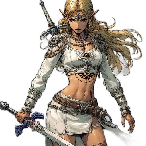 sword, weapon, concept art, fantasy art transparent PNG cut-out