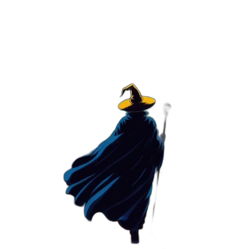 hat, staff, crown, sword transparent PNG cut-out