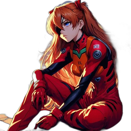 jacket, weapon, staff, robot transparent PNG cut-out