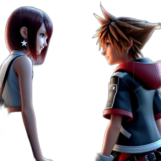 concept art, 3d render, anime, photorealistic transparent PNG cut-out