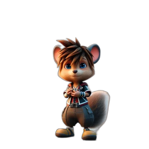 staff, animal, jacket, creature transparent PNG cut-out