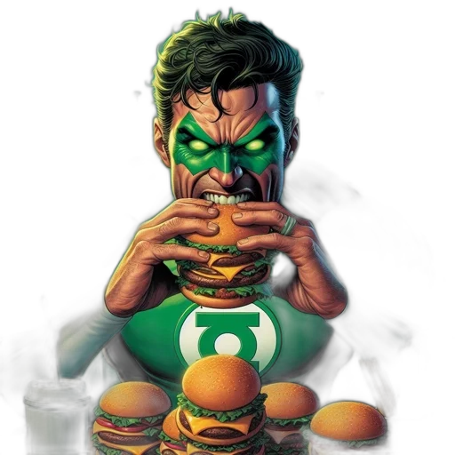 food, comic book art, concept art, pixel art transparent PNG cut-out