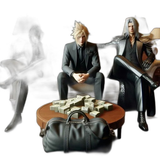 furniture, jacket, concept art, 3d render transparent PNG cut-out