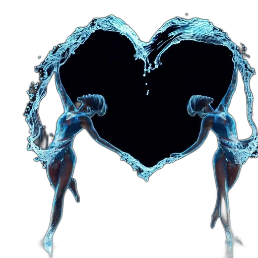 hair, jewelry, concept art, underwater transparent PNG cut-out