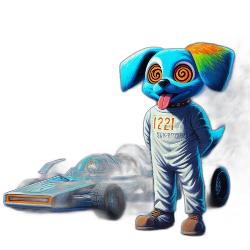 car, robot, animal, concept art transparent PNG cut-out