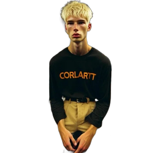 jacket, creature, staff, hair transparent PNG cut-out