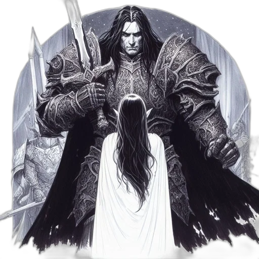 sword, weapon, dragon, staff transparent PNG cut-out