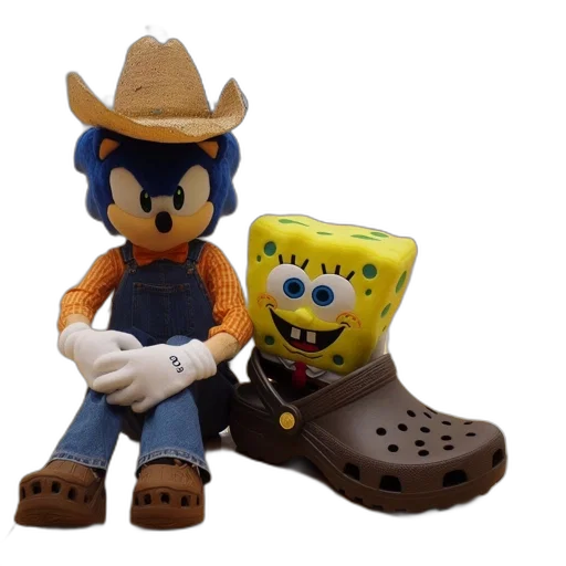 hat, shoes, robot, animal transparent PNG cut-out