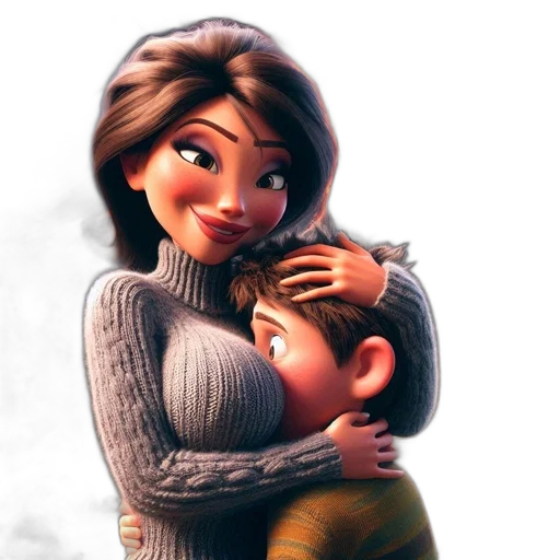 3d render, photorealistic, concept art, cartoon transparent PNG cut-out