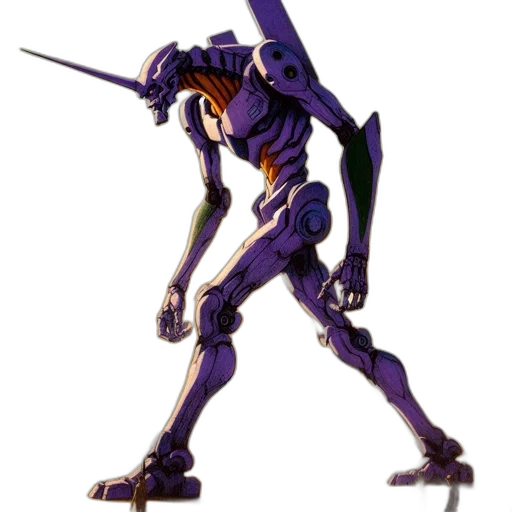 robot, weapon, staff, sword transparent PNG cut-out