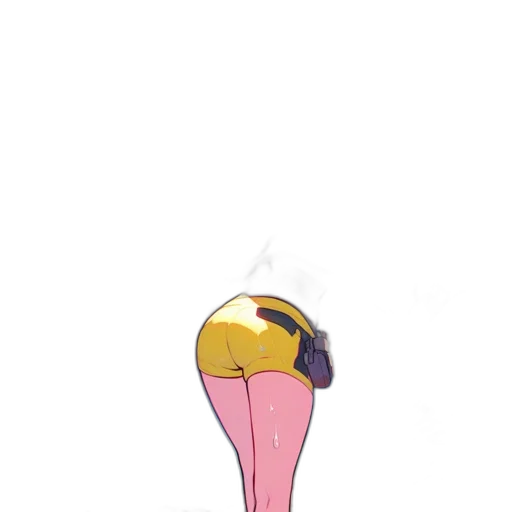 shoes, staff, hat, dress transparent PNG cut-out