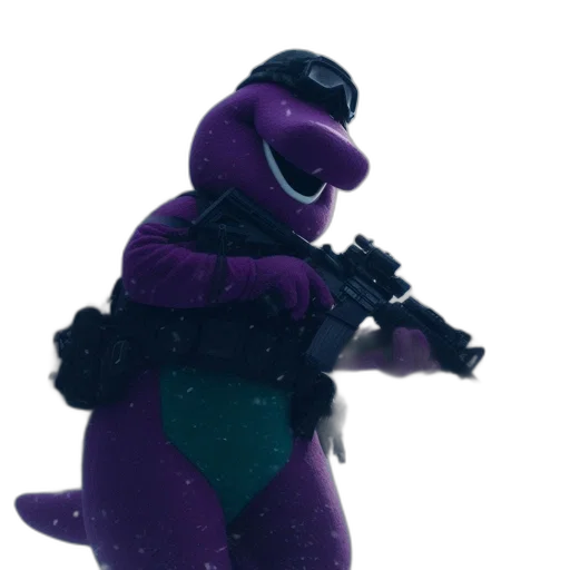 weapon, animal, staff, creature transparent PNG cut-out