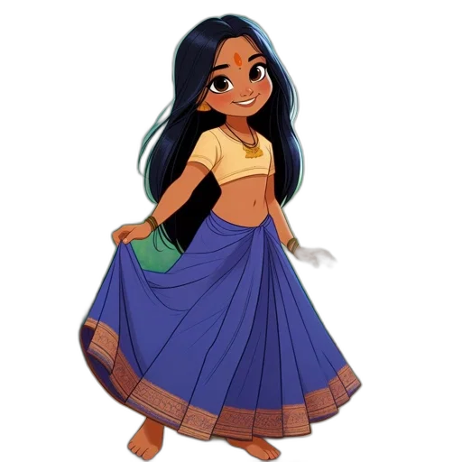 dress, concept art, cartoon, pixel art transparent PNG cut-out