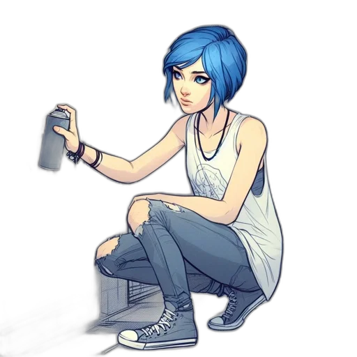 robot, staff, dress, weapon transparent PNG cut-out