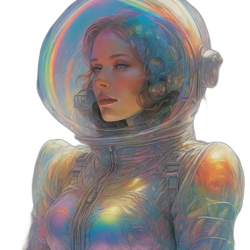 jacket, dress, face, robot transparent PNG cut-out