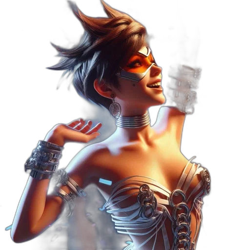 jewelry, fantasy art, concept art, cyberpunk transparent PNG cut-out