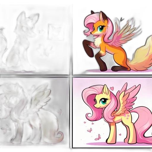 concept art, 3d render, fantasy art, transformation transparent PNG cut-out