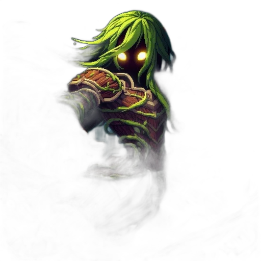 mask, face, creature, staff transparent PNG cut-out
